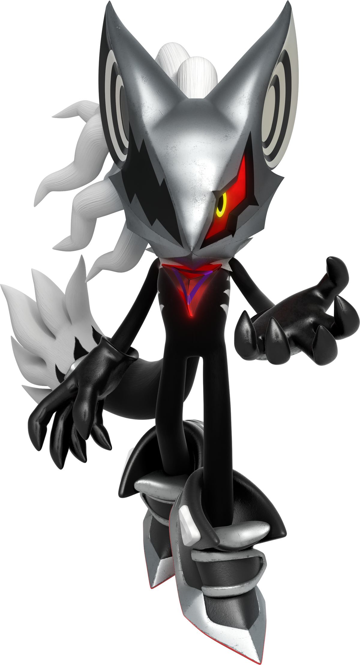 Infinite from Sonic Forces facing forward